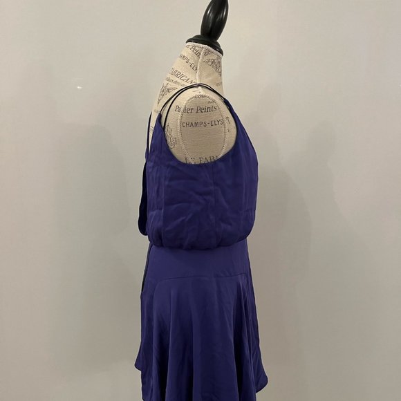 MILLY Purple Flowy Dress - Picture 2 of 4